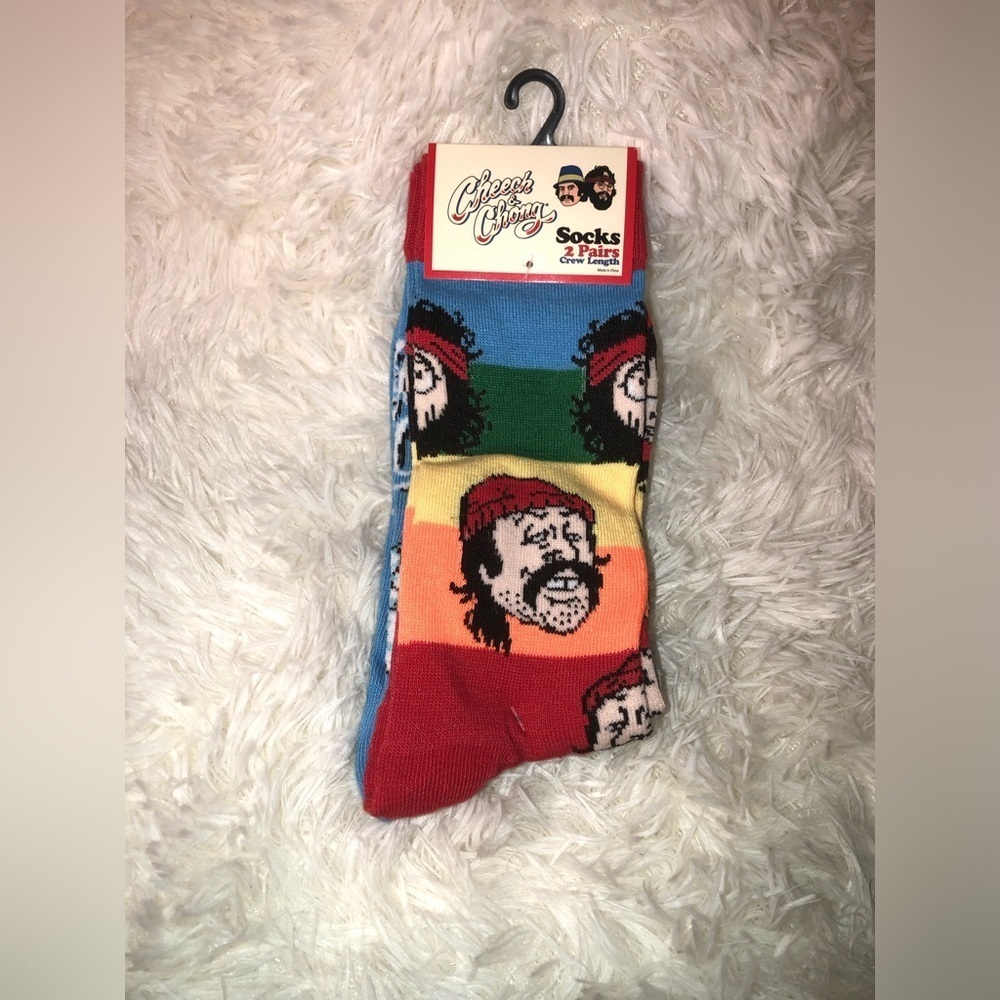 Bioworld Cheech & Chong Multicolor Socks